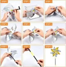 shumee Shengruili Strašilo na veter 10 kosov 52 cm