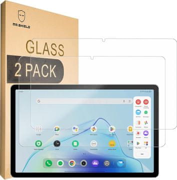 Nikcorp Komplet 2x zaščitno kaljeno steklo za tablico Realme Pad 2 | Trdota 9H, visoka odzivnost in HD jasnost slike