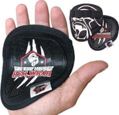 Nikcorp Nedrseče rokavice za fitnes in vadbo M | Pralne uniseks rokavice za dvigovanje uteži, jogo in pilates, črne