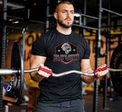 Nikcorp Nedrseče rokavice za fitnes in vadbo M | Pralne uniseks rokavice za dvigovanje uteži, jogo in pilates, črne