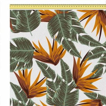 shumee Vodoodporni platneni tisk DreamRoots s cvetličnim/listnim vzorcem, 160 cm x 100 cm, 1 m