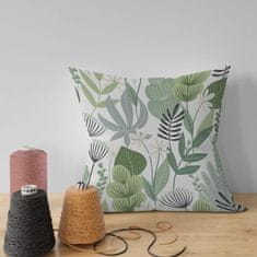 Nikcorp Vodoodporno platno Oxford 600D za šivanje 160x100 cm, vzorec listi, UV odporna tkanina za zunanjo uporabo in oblazinjenje