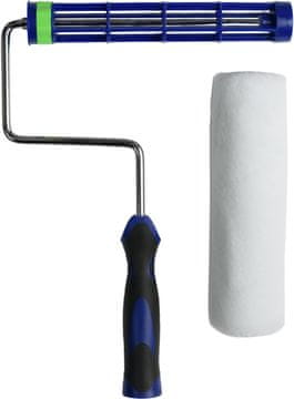 Nikcorp Pleskarski valjček 23 cm z mehkim ergonomskim ročajem za barvanje sten | Orodje za pleskanje in beljenje notranjih prostorov
