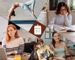 Nikcorp Dišeča sveča sivka iz naravnega sojinega voska 200g | Dolgo gorenje do 50 ur | Sproščujoča aromaterapija in dekoracija