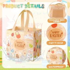 shumee Velikonočne darilne vrečke - 6 kosov s prazničnimi motivi (20x21 cm)