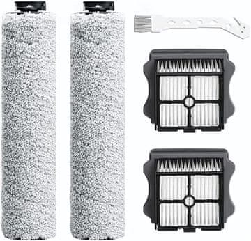 Nikcorp Nadomestni komplet za sesalnik iFloor 3 in Floor One S3 | 2x krtača, 2x HEPA filter in čistilna ščetka | Mikrovlakna