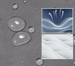 Nikcorp Moške kratke pohodniške hlače XXL sive | Hitrosušeče, lahke in elastične hlače z UV zaščito UPF 50 in 6 žepi