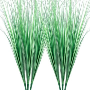 Nikcorp Umetna okrasna čebulna trava 80 cm, realističen videz, komplet 6 šopov za notranjo in zunanjo dekoracijo doma