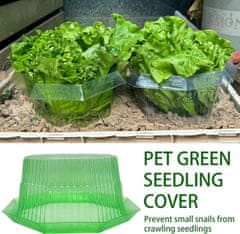 Nikcorp Ovratnice proti polžem 20 kosov, zaščitni obroči za rastline, večkratna uporaba, ekološka zaščita vrta pred polži