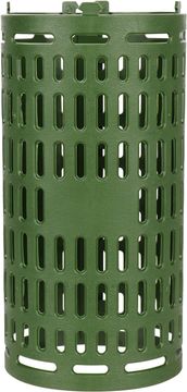 Nikcorp Zaščita za deblo drevesa 3 kosi, zložljiv plastičen ščitnik za mlada drevesa in grmovnice, višina 25 cm, zelena barva