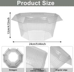 Nikcorp Zaščitni obroči proti polžem 20 kosov Ø 24 cm | Ovratnice za zaščito zelenjave in rastlin pred škodljivci na vrtu