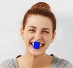 Nikcorp Trener za žvečilne mišice za oblikovanje čeljusti in obraza | Pripomoček za poudarjene ličnice in brado iz silikona