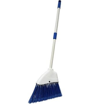 Nikcorp Otroška metla za pometanje tal z nastavljivim ročajem 57-81 cm | Majhna plastična metlica za učenje in igro čiščenja