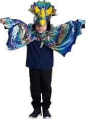 shumee Otroški kostum dinozavra Cape Hood za noč čarovnic, velikost M/L 120-130 cm