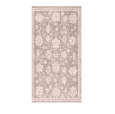 Nikcorp Protizdrsna pralna preproga s kratkimi vlakni bež 186x60 cm | Moderna tekač preproga za hodnik, kuhinjo, dnevno sobo