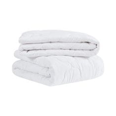 Nikcorp Komplet dveh celoletnih antialergijskih odej 220x240 cm, super mehka prešita odeja za vse letne čase, bela