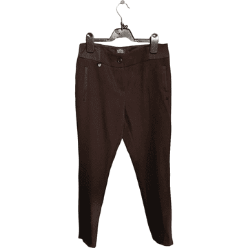 Nikcorp Moške elegantne hlače črne barve za vsak dan | Udobne in zračne | Velikost 38 | Casual in eleganten stil