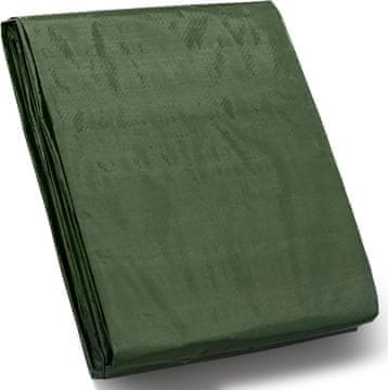 Nikcorp Vodoodporna zaščitna ponjava 4x5 m zelena 100g/m² za prekrivanje strehe, terase, vrta in zaščito pred vremenskimi vplivi