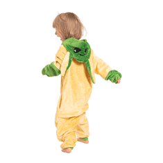 Nikcorp Otroška kigurumi pižama Onesie Vojna zvezd Yoda rumena 105-115 cm