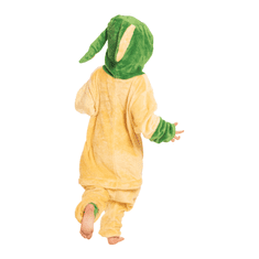 Nikcorp Otroška kigurumi pižama Onesie Vojna zvezd Yoda rumena 105-115 cm