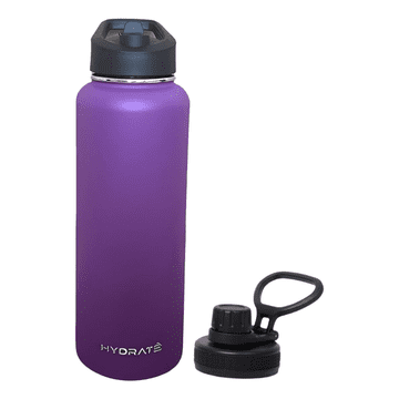 shumee Dvostenska steklenica za vodo iz nerjavečega jekla, vijolična, 1,2 l