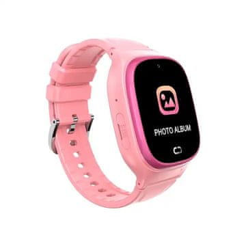 shumee Vodoodporna otroška pametna ura z GPS-om in komunikacijo, roza