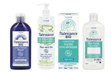 Nikcorp DIY set za izdelavo organskega balzama za nego oči s hialuronsko kislino, aloe vero in plavico za vse tipe kože