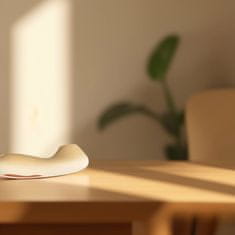 shumee Diskreten vibrator 7 načinov vibriranja Vodoodporen Bež