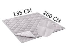 Nikcorp Hipoalergena celoletna odeja 135x200 cm, dvostranska, pralna na 60°C, zračna mikrovlakna, ekološko polnilo