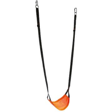 Bino Viseča otroška gugalnica rdeča