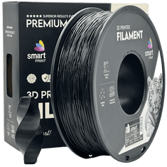 Smart Print 5x TPU Črna Filament 1.75 mm - Smart Print Fleksibilni Filament za 3D Tisk (1 kg Kolut)