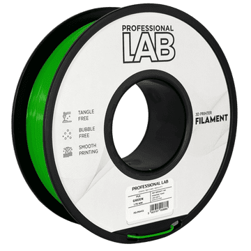Professional Lab PLA Zelena Filament 1.75 mm - Professional Lab Biološko Razgradljiv PLA (1kg Kolut)
