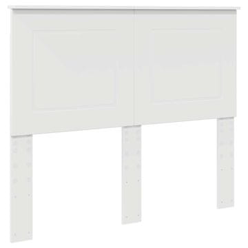 Vidaxl Vzglavje Bela 100 cm Konstruirano leseno