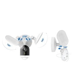 TP-Link Tapo C720 zunanja nadzorna kamera, dnevna/nočna, pametna, WIFI QHD reflector, bela (TAPO C720)