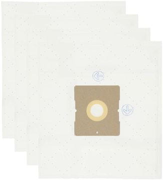 NEDIS vrečke za sesalnik/ 4 kosi/ sintetične/ LG TB 42/ bele