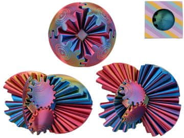 Sestavljanka 6 cm - mešanica barv (modro-modra, modro-vijolična)