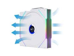 Lian Li Lian Li UNI FAN TL Wireless ventilator za ohišje, ARGB, PWM 120mm, bel
