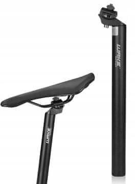 Korbi Nosilec sedeža WAKE – 27,2 x 350 mm, mat črn