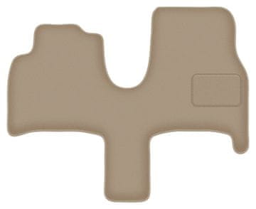 shumee Bež sprednji tepihi: Fiat Ulysse II 7 sedežev (2002-2010)