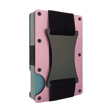 BestDeals Denarnica za kartice iz letalskega aluminija - RFID zaščita, ultra tanka in trpežna