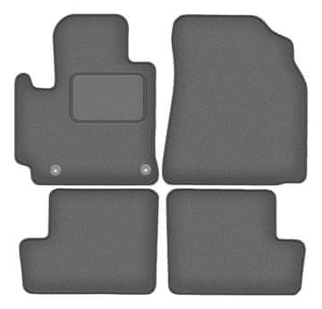 shumee Grafitne velurne talne obloge za Toyota RAV4 II 2WD 5 vrat (2001-2005)