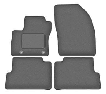 shumee Grafitne velurne talne obloge za Ford Kuga MK1 SUV (2008-2011)