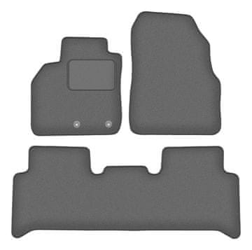 Velur grafitne avtotesnine za: Renault Grand Scenic II enoprostorec (2003-2009)