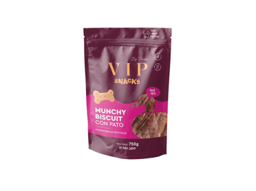 Tramp VIP Snacks Munchy piškoti, hrustljavi priboljški za pse, raca, 750g