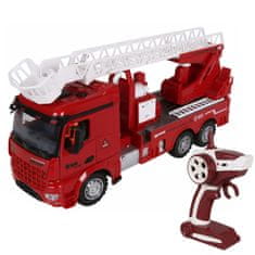 Mega Creative Gasilsko vozilo na daljinsko upravljanje z IZTEZNO LESTVJO, otroško avtomobilsko SVETLOBO, ZVOKOM 6+