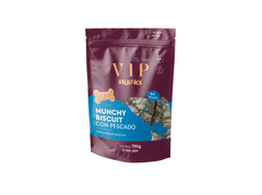 Tramp VIP Snacks Munchy piškoti, hrustljavi priboljški za pse, riba, 750g