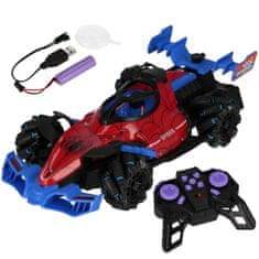 Mega Creative Dirkalni avtomobil SPIDER, Daljinsko voden dirkalni avtomobil, Parni učinek, LED SVETLOBE, ZVOK