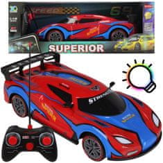 Mega Creative Dirkalnik 1:12, SPIDER, DALJINSKO NADZOROVANI, avtomobil z RGB SVETLOBNIM učinkom