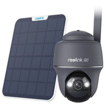 Reolink GO G440 IP kamera + solarni panel, 8MP 4K Ultra HD, 4G LTE, 355° vrtenje, 21.6Wh baterija, siva