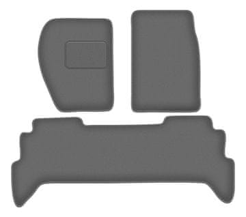 shumee Grafitne velurne talne obloge za Land Rover Discovery I SUV (1989-1998)